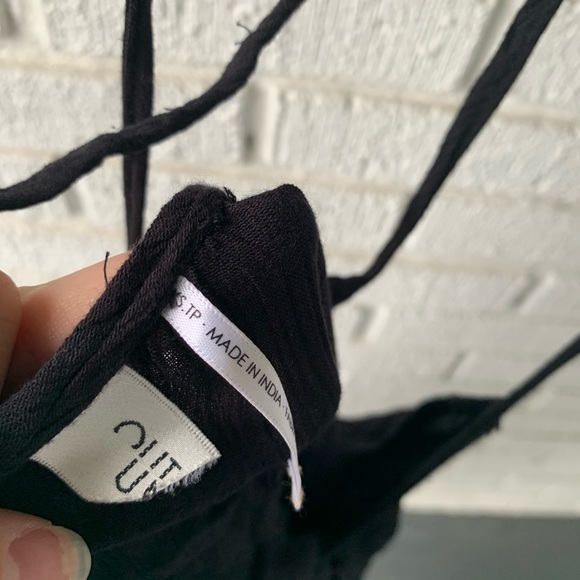 Urban Outfitters Black Thin Racerback Tank Top XSP - Picture 8 of 10